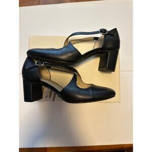 Womens Size 8 LifeStride Black Strappy Tracy Pumps Heels